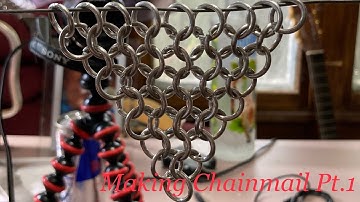 Making Chainmail Coif - Part 1: Crafting the Crown
