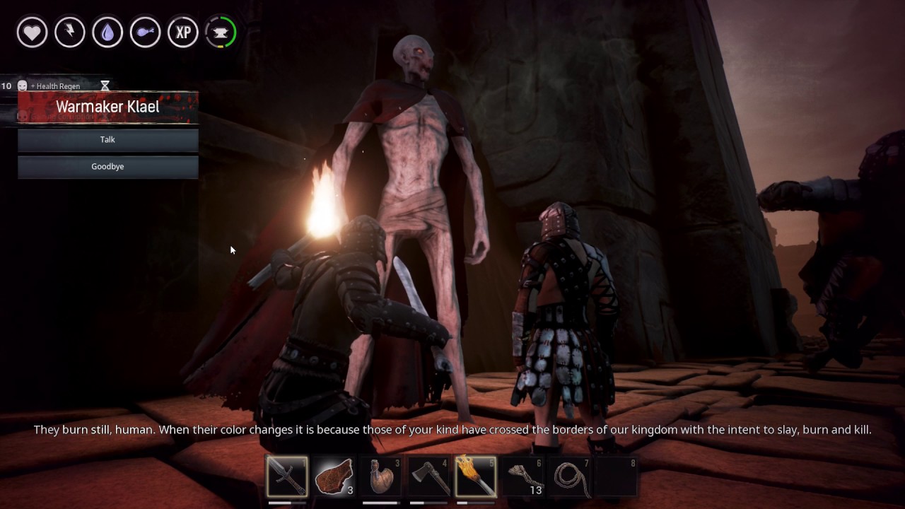 Conan exiles early access Warmaker klael in lost city