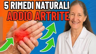Questi 5 RIMEDI NATURALI di Barbara O'Neill eliminano l'ARTRITE dopo i 65 anni