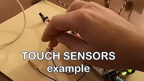 DART - Arduino MIDI controller - Touch sensors
