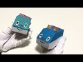 とれたんず公式ペーパークラフト新作を連結できる仕様に改造しました how to make connected the Japanese train paper crafts TORETANS