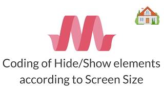 Hide/Show Element according to Screen Size in MaterializeCSS in Hindi | Part 1 | Lecture 13