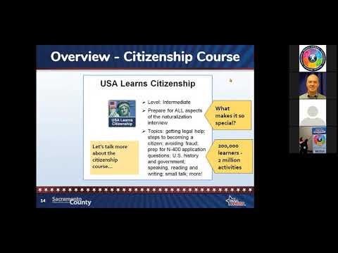 USA Learns: Free Online ESL and Citizenship Courses