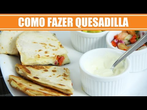 Vídeo: Quesadillas De Queijo E Feijão