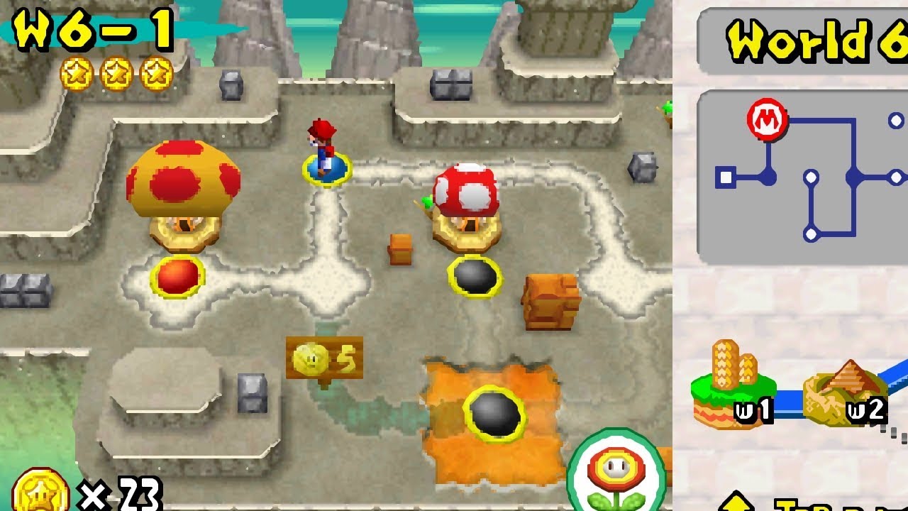 new super mario bros ds world 6