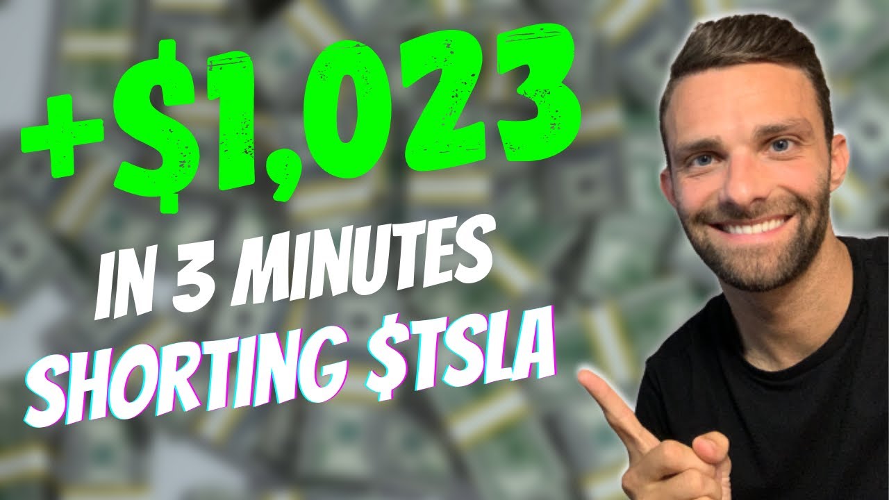+$1,023 Day Trading $TSLA Stock I Scalp Trading Strategy I Stocks and Options I How To Day Trade