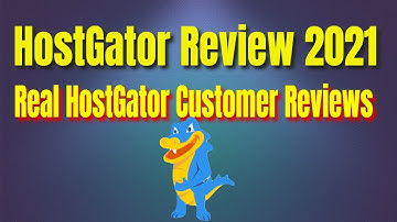 HostGator Review 2021 - Real HostGator Customer Reviews-Recommended Webhosting