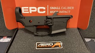 Aero Precision EPC 9 Build - Lower Receiver Unboxing and LPK Install