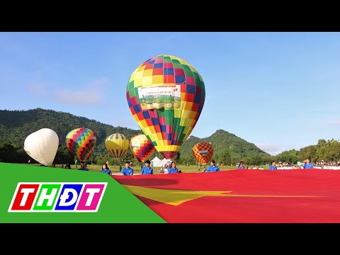 Video Khai mạc lễ hội khinh khí cầu ở An Giang | THDT - youtube
