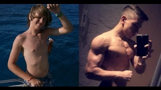 17 Years Old Natural Bodybuilding Transformation - My Story - Ivan Ferjo Fitness