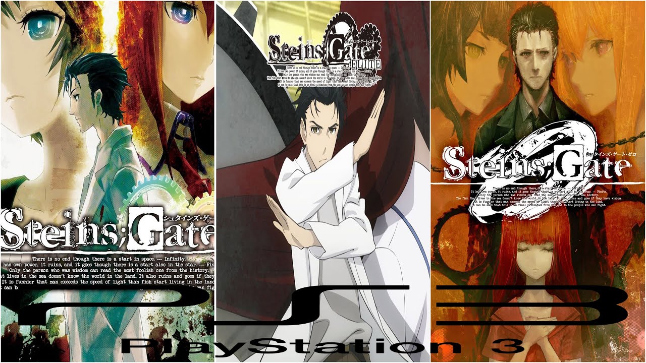 All Steins Gate Visual Novels/Games For PS3 YouTube