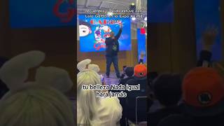 momentos cuando estubo Lalo Garza en la "expo Anime Games" En Monclova #90s #lalogarza #doblaje