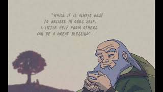 Uncle Iroh Urging Us To Drink Tea