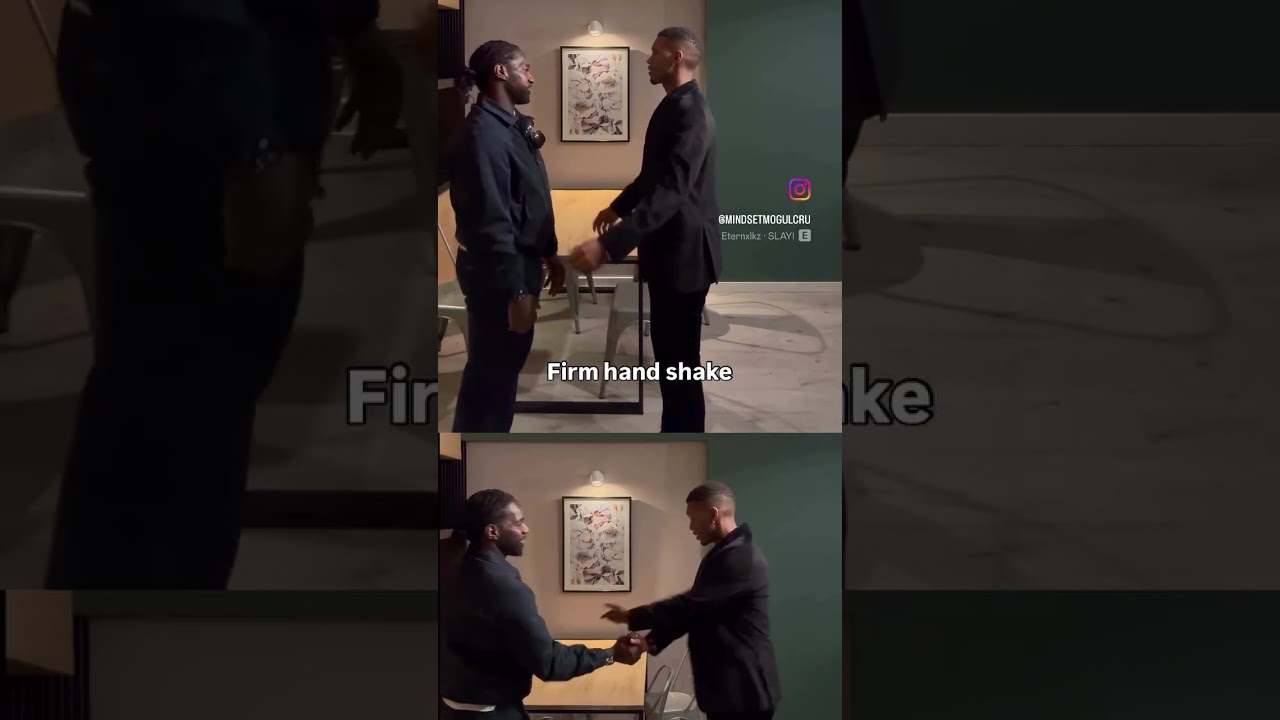 How to properly greet someone #illuminatedmindset #personaldevelopment #leadership