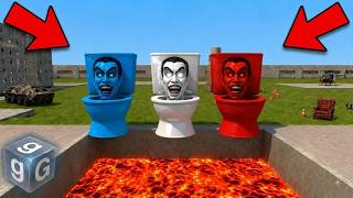 Skibidi Toilets VS Spartan Kick: Epic Giant Pit Simulation #22 (Garry's Mod) screenshot 3