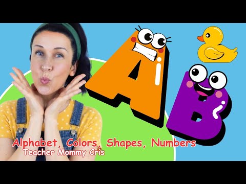 Alphabet Song With Letter Sounds | Phonics | Opposites | Rhymes | Colors Song | Toddler Learning