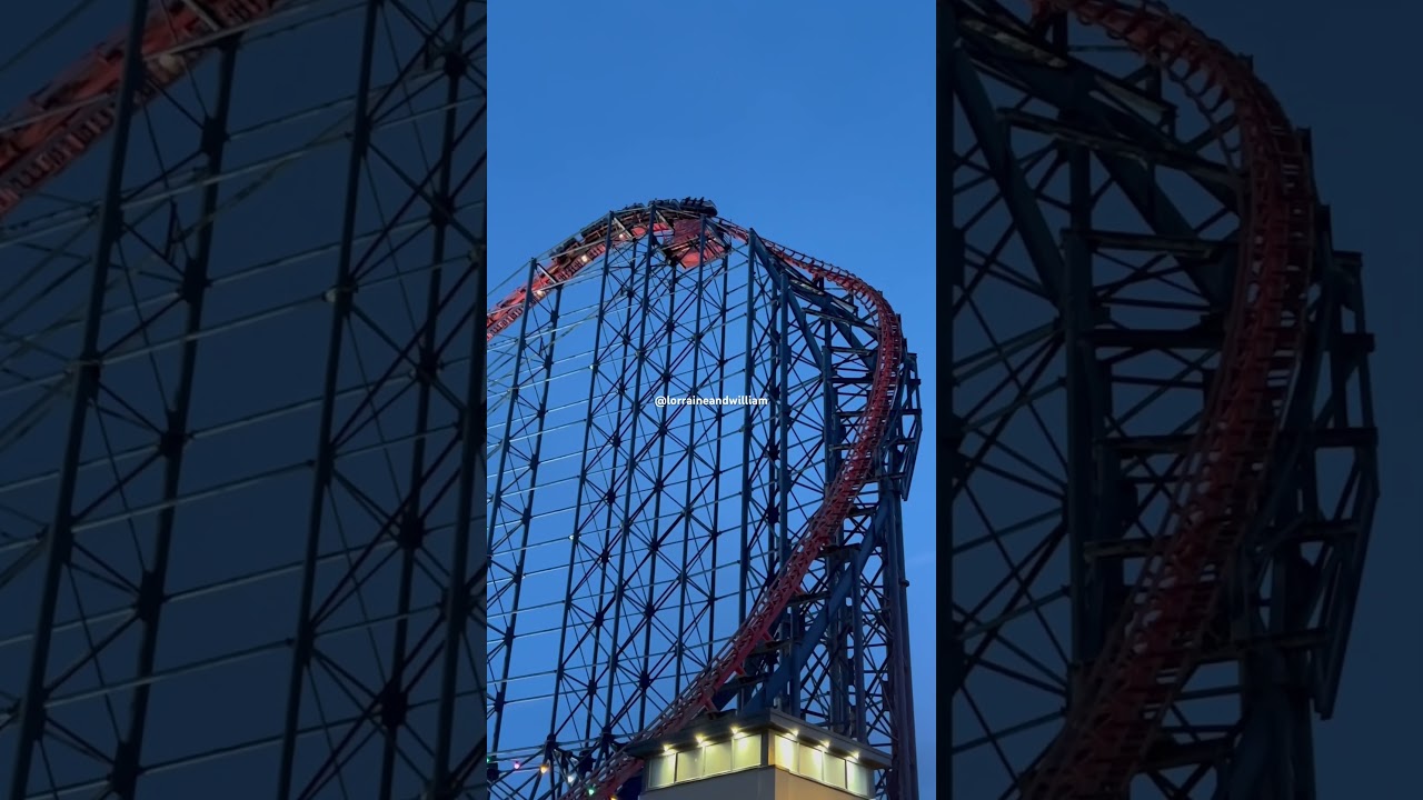Pepsi Max Big One Rollercoaster at Blackpool Pleasure Beach 