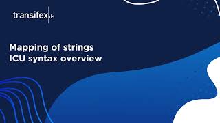 React i18n Tutorial: ICU Syntax Overview & Strings Mapping