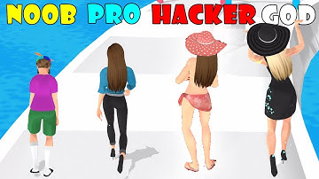 NOOB vs PRO vs HACKER vs GOD - Dilemma Run