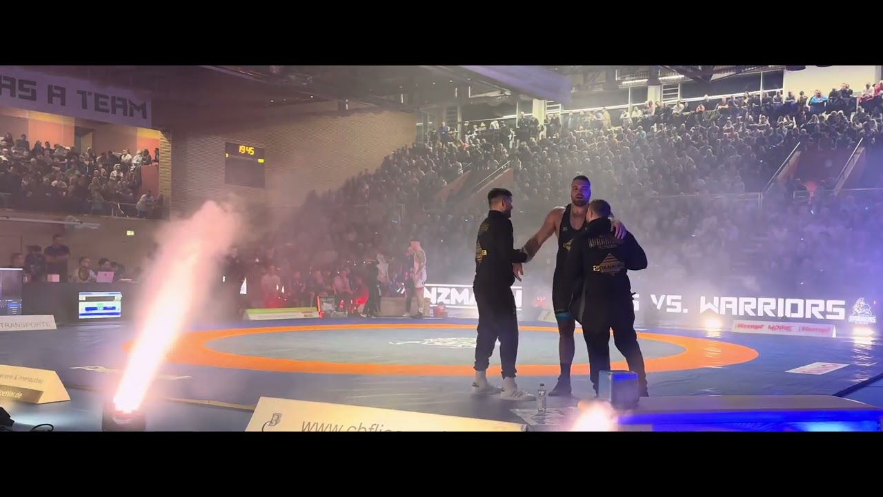 Anton Vieweg(Hösbach) vs Franz Richter(Kleinostheim). 1/2 Finale Bundesliga 130 kg GR. 04.01.2025