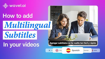 AI Video Subtitle Generator. Best way to add subtitles to a video 🌍🇪🇸🇮🇹 #subtitles #ai #video #audio