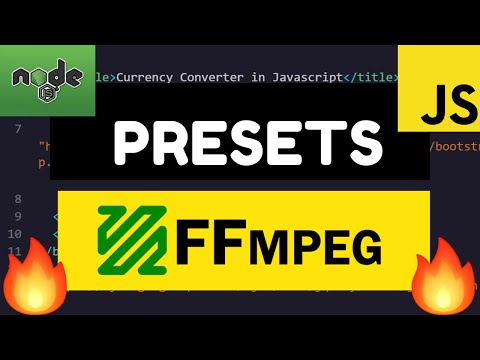 FFMPEG Commad Preset
