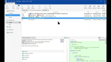 How to use SourceTree to merge branches created by multiple contributors