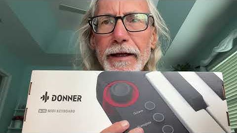 Unboxing Donner N 25 Midi Keyboard