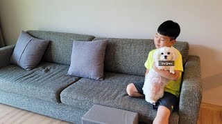 친정엄마와 아이들 그리고 반려견과 함께 한 여행.  [블로거 Smile여사]님. #완도루미아호텔앤리조트 | 루미아호텔 오대리