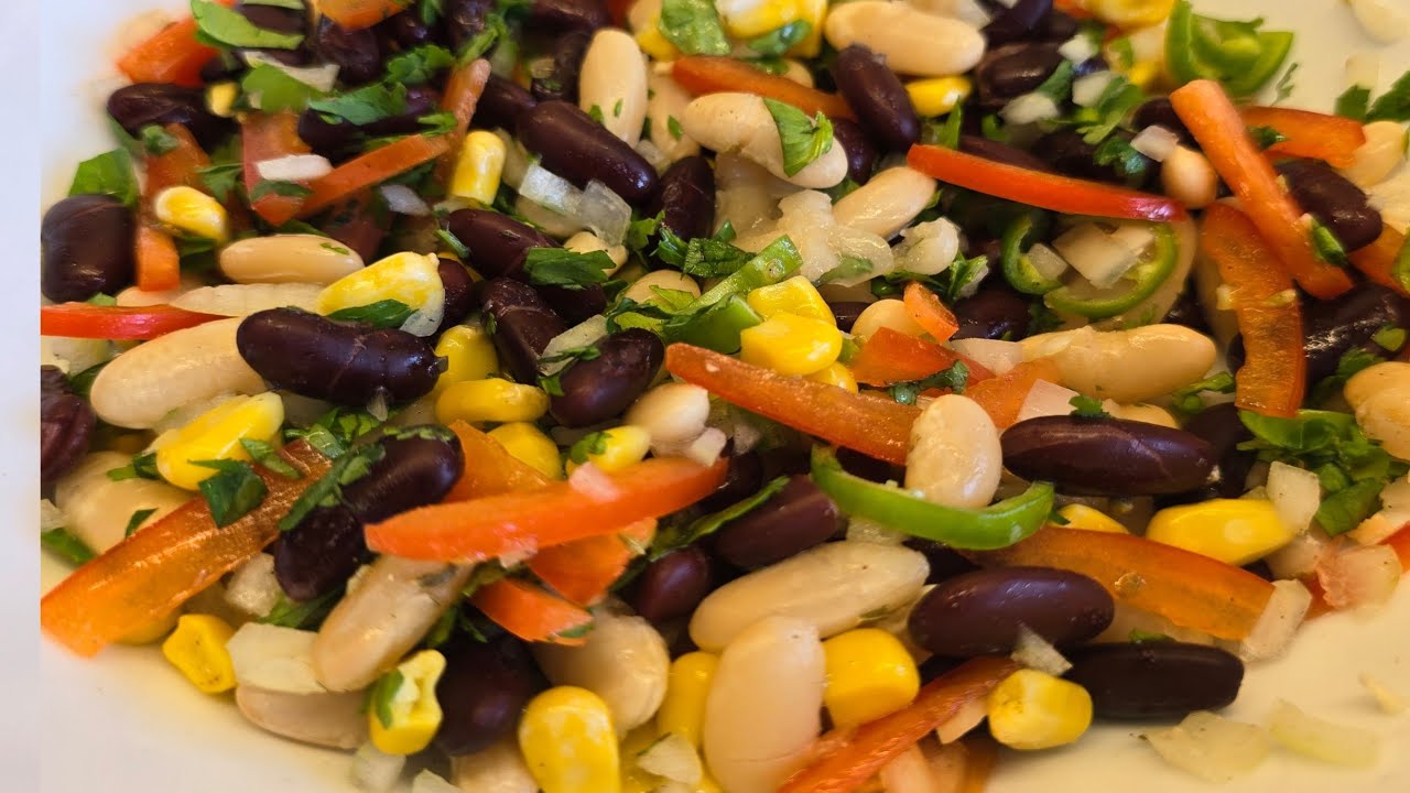 Mexican Tijuana Bean Salad