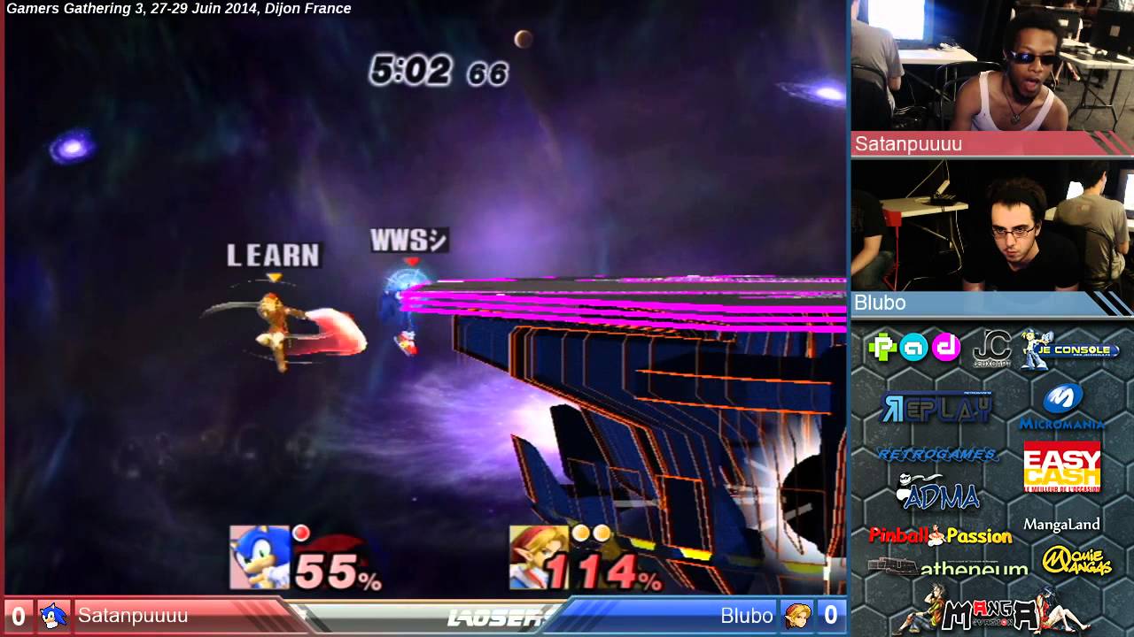 [GG3] LB - Blubo (Link) Vs. Satanpuuuu (Sonic) - Project M