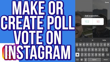 How To Make or Create Poll Vote On Instagram