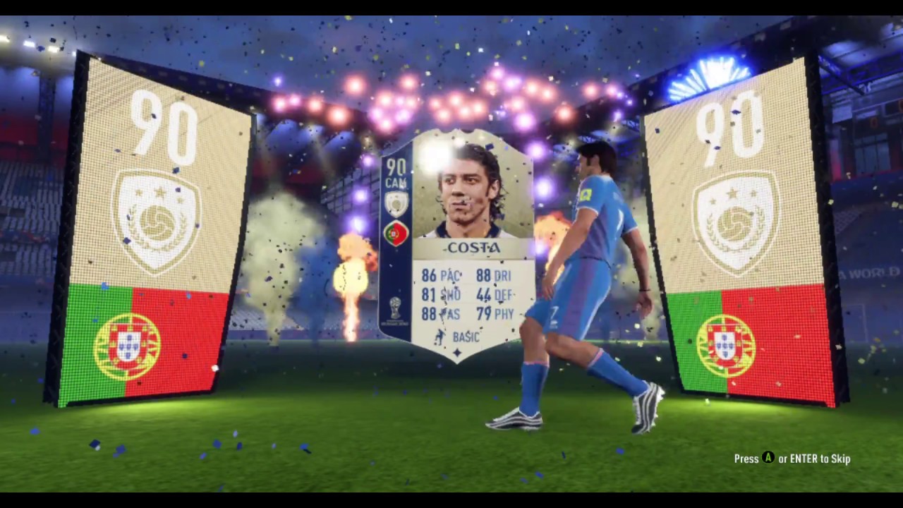 ICON UPGRADE - SQUAD BUILDING CHALLENGE - FIFA18 World Cup Mode FIFA18 Packs