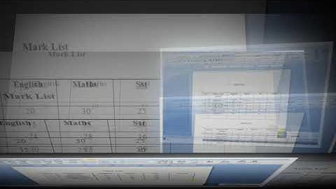 Class 5 | Tables in Ms word 2007 |