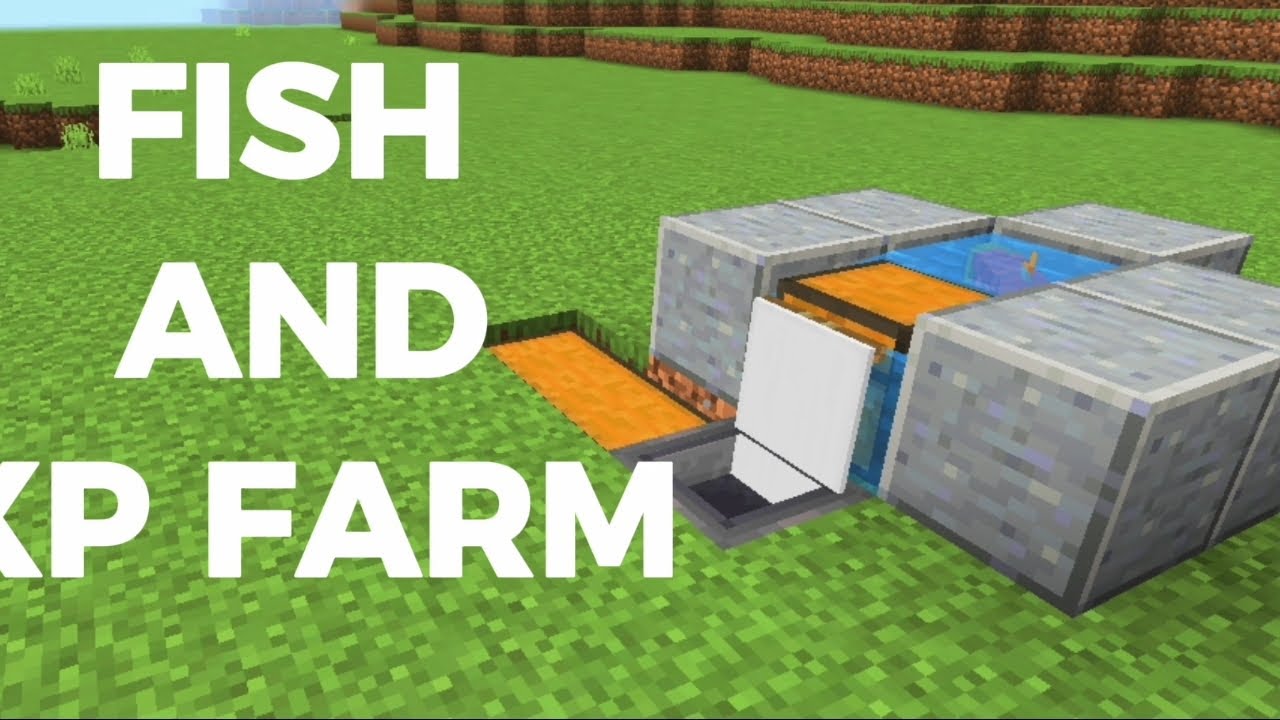 FISH and XP farm MINECRAFT 1.21+ - YouTube