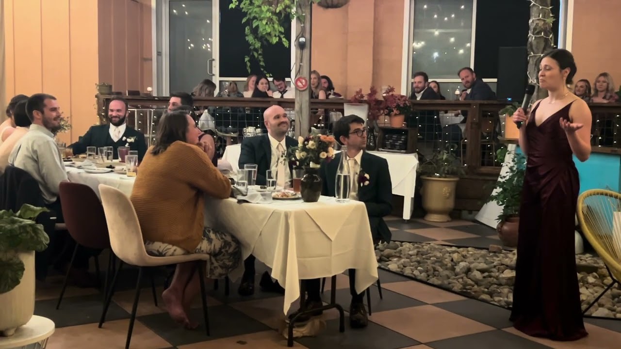 Wedding Speech - Annie Le Baron