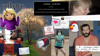 Kimberley is in the house! Im here- Im always gonna be here.→ EPILOGUE: Letters From Christopher