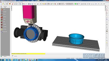 FeatureCAM - Hedelius - RS 100 K - 5 Axis Machining Centre