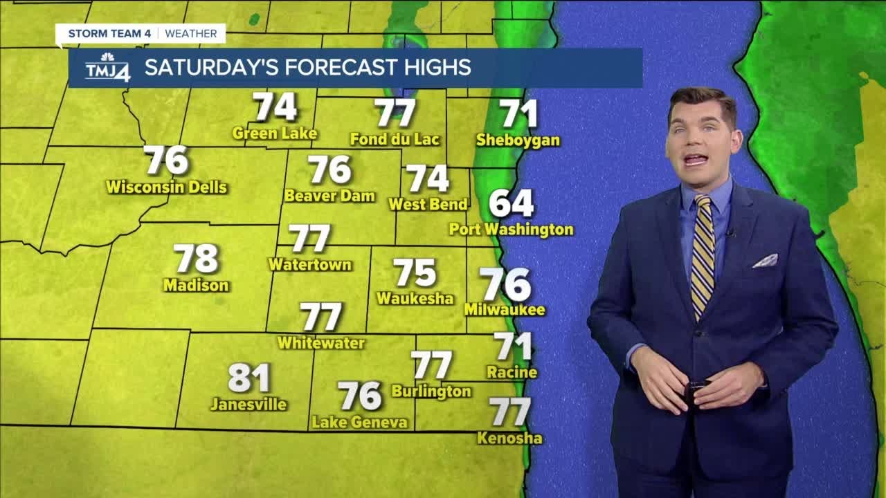 Beautiful weekend with temperatures in the 70s - YouTube