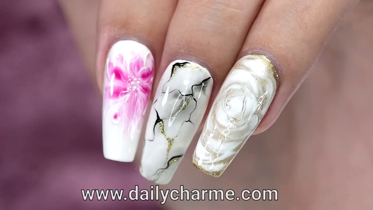 7. Blooming Gel Nail Designs for Short Nails - wide 2