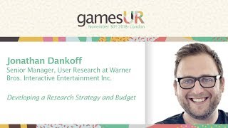 Developing a Research Strategy and Budget - Jonathan Dankoff, Warner Bros.