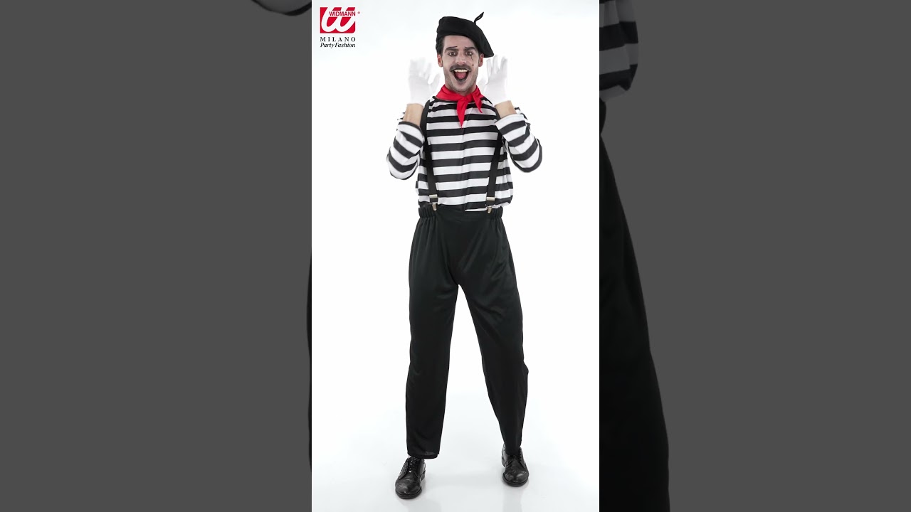 Disfraz de Mimo para Hombre - Comprar Online {Miles de Fiestas Disfraz de Mimo para Hombre - Comprar Online {Miles de Fiestas