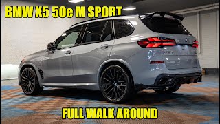 BMW X5 50e M Sport  Full Walk Around Video