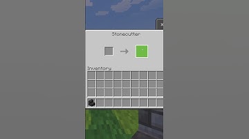 How to Make Deepslate Tile Stairs With a Stone Cutter in Minecraft #Shorts