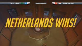 Saudi Arabia vs The Netherlands – 2019 Overwatch World Cup Preliminaries