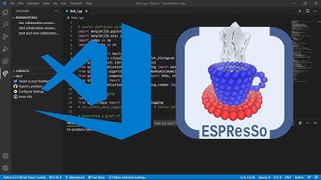 How to run ESPResSo inside Visual Studio Code