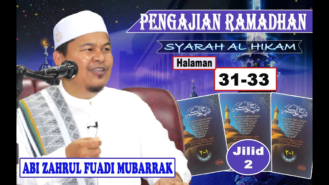 1. ABI MUDI l Syarah al Hikam Jilid 2 halaman 31-33 (2019)