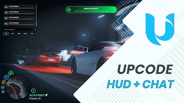 HUD + CHAT for Fivem | Advanced HUD Script [ESX & QBCore]