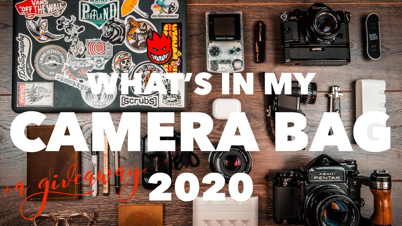 What's in my Camera Bag 2020 Film Edition YouTube