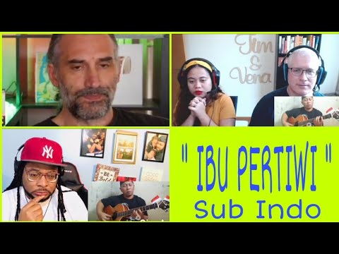 @Alip_Ba_Ta. " Ibu Pertiwi " Fingerstyle Reaction Subtitle Indo